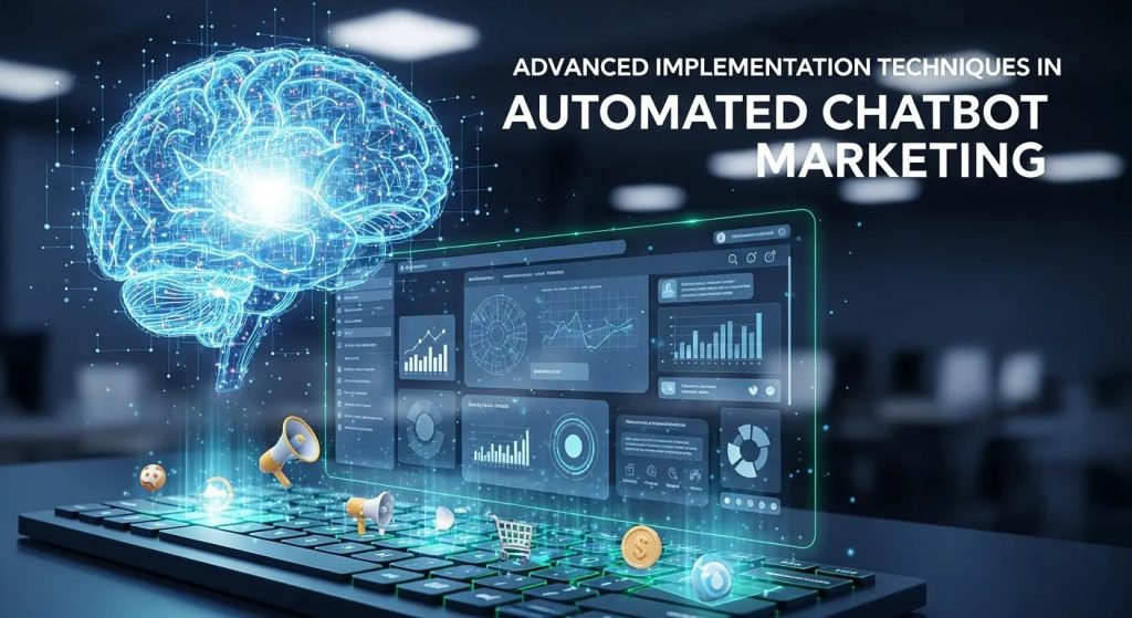 Advanced Implementation Techniques in Automated Chatbot Marketing