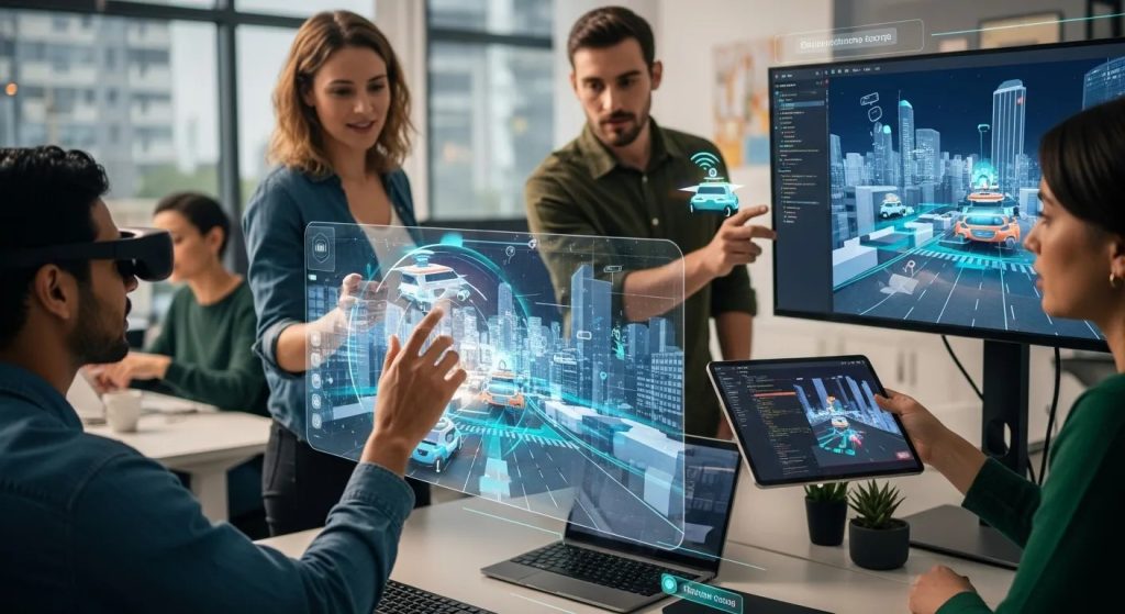 Creating Interactive Experiences with AR and Autonomous Agents