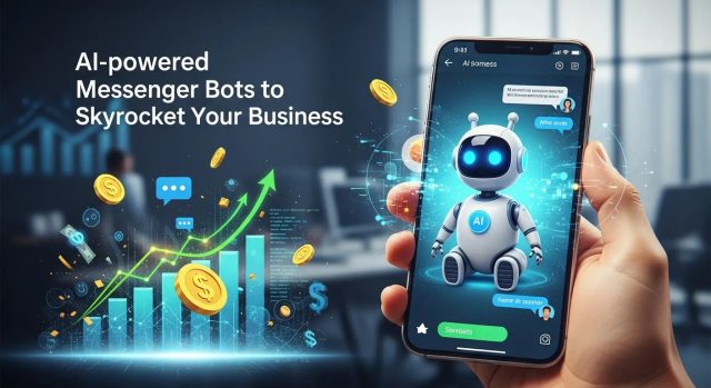 AI-powered Messenger Bots to Skyrocket Your Business AI-powered Messenger Bots to Skyrocket Your Business