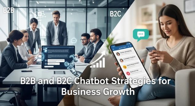 B2B and B2C Chatbot Strategies for Business Growth B2B and B2C Chatbot Strategies for Business Growth