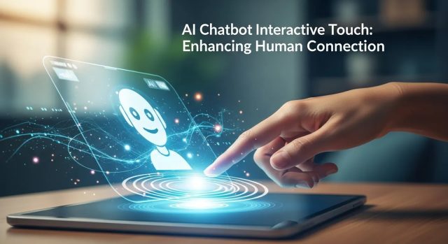 Chatbot Interactive Touch Enhancing Human Connection Chatbot Interactive Touch: Enhancing Human Connection