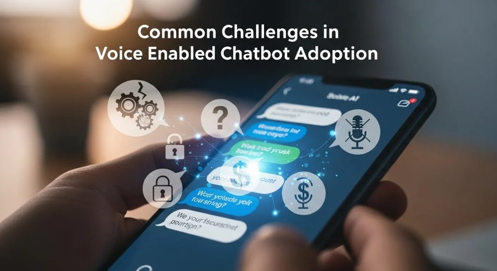 Common Challenges in Voice Enabled Chatbot Adoption