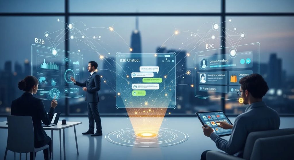 Future Trends in B2B and B2C Chatbot Strategies