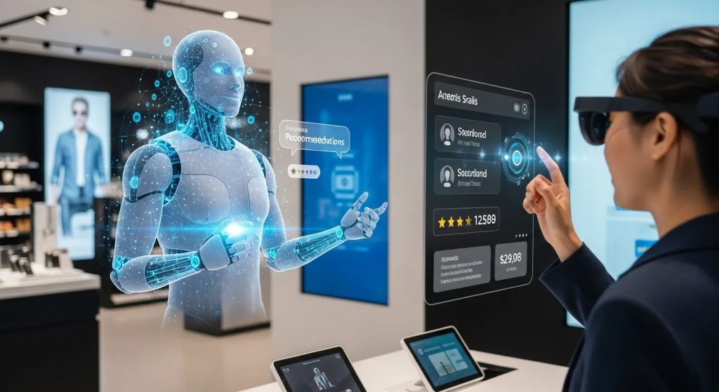 Leveraging AR Retail with AI-Powered Sales Bots