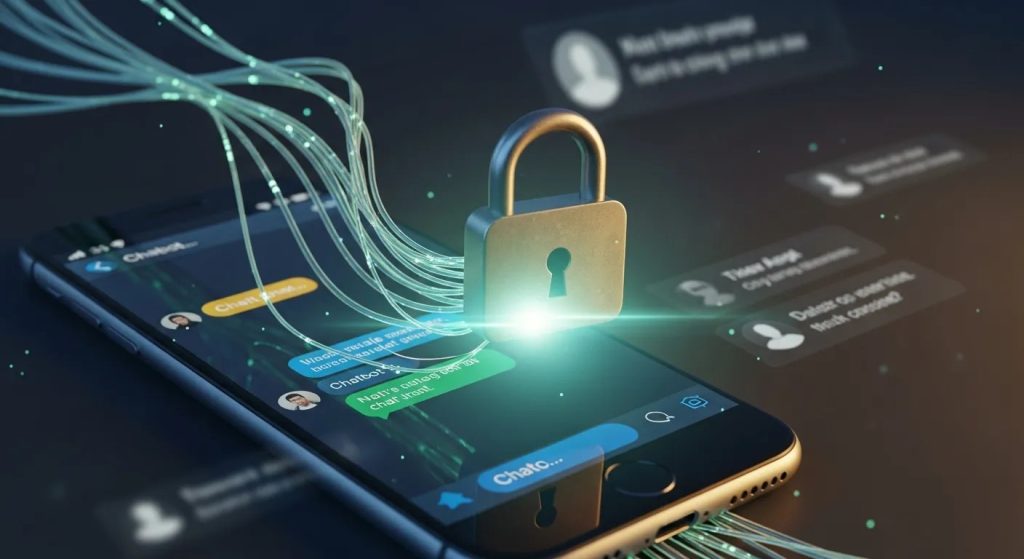 Social Media Chatbots and Data Privacy