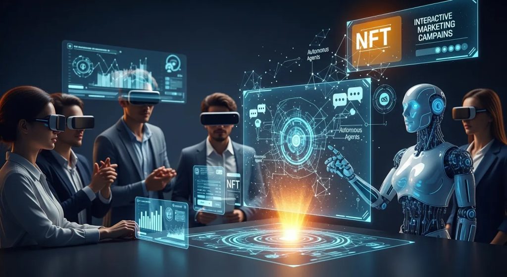 Advanced Experiences: AR Autonomous Agents & Chatbots in NFT Marketing