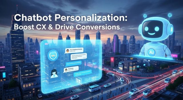 Chatbot Personalization Boost CX & Drive Conversions Chatbot Personalization: Boost CX & Drive Conversions