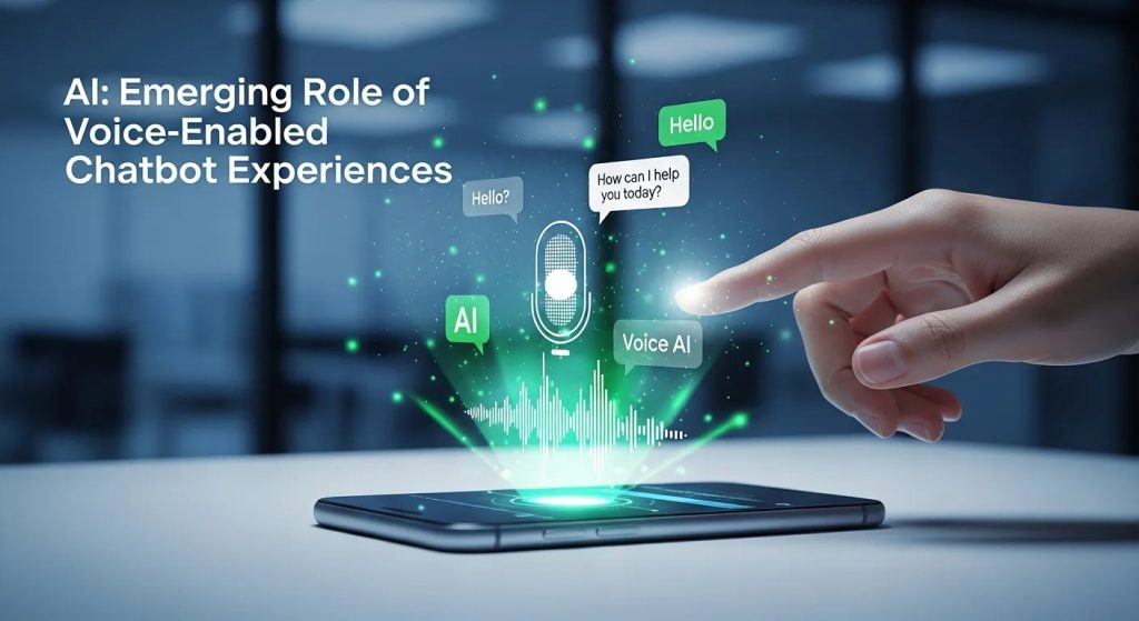 Emerging Role of Voice-Enabled Chatbot Experiences