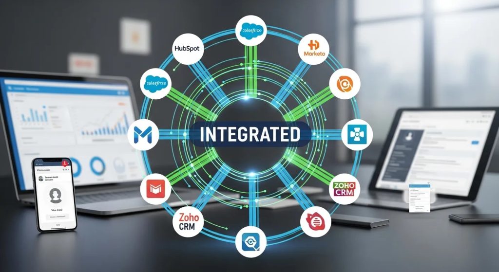 Integrate with CRM & Marketing Automation Platforms