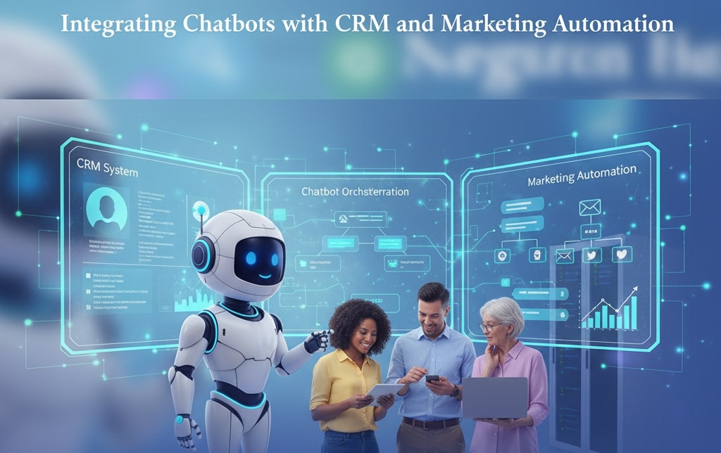 Integrating Chatbots with CRM and Marketing Automation