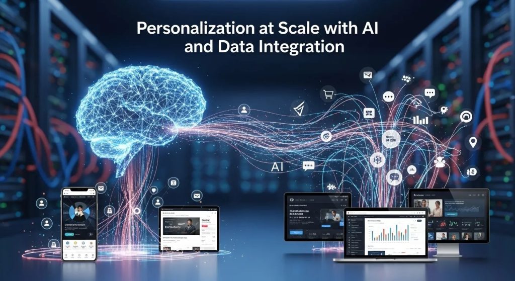 Personalization at Scale with AI and Data Integration