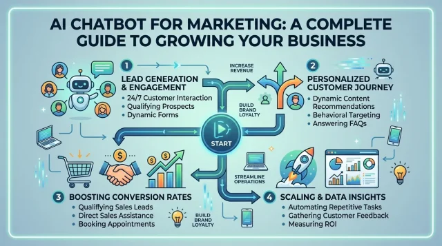 AI Chatbot for Marketing A Complete Guide to Growing Your Business AI Chatbot for Marketing A Complete Guide to Growing Your Business