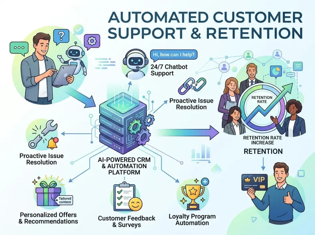 Automated Customer Support and Retention