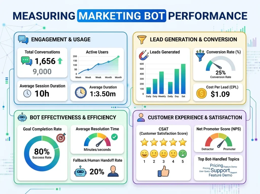 Measuring Marketing Bot Performance