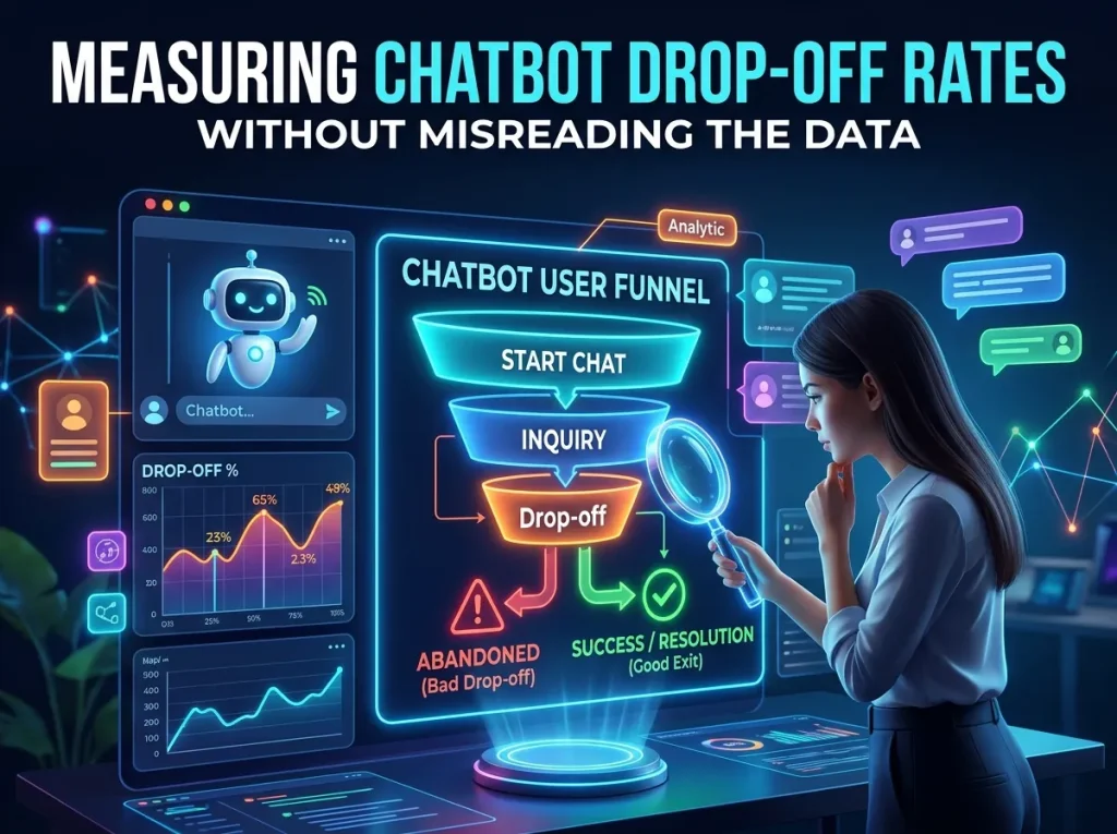 Measuring Chatbot Drop-Off Rates Without Misreading the Data
