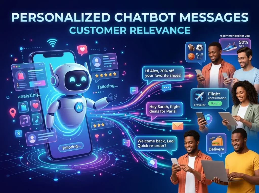 Personalized Chatbot Messages and Customer Relevance