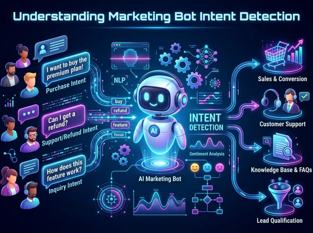 Understanding Marketing Bot Intent Detection